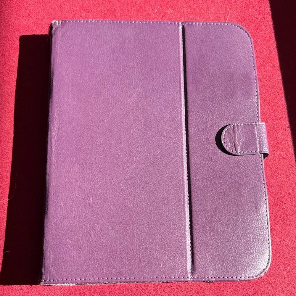 Purple Tablet Case learher